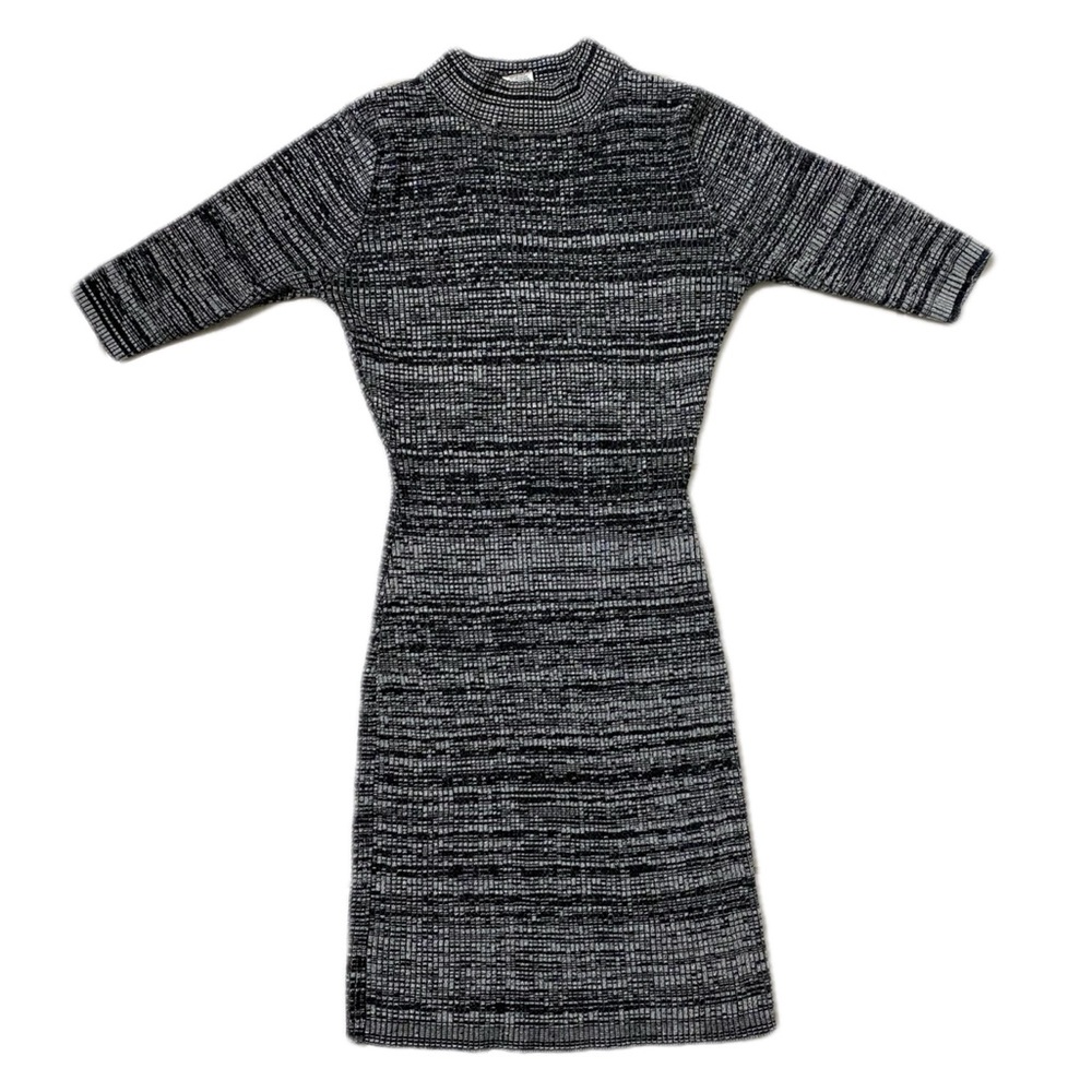 Mock neck sweater dress or tunic